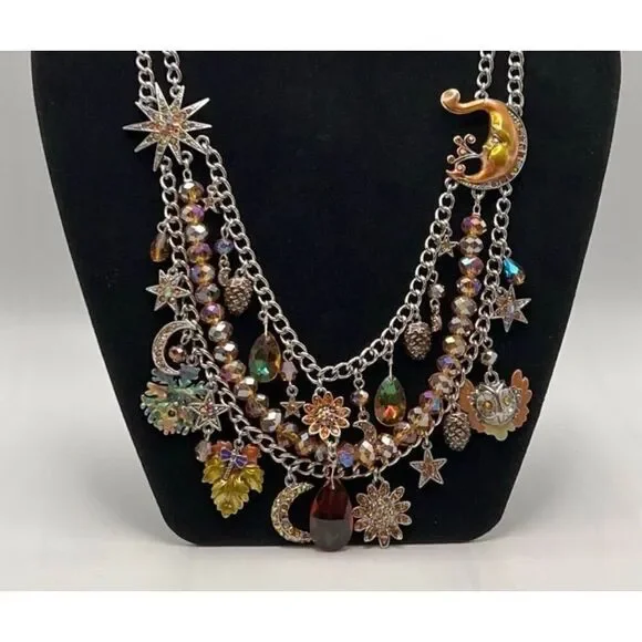 Kirks Folly Autumn Starfire Necklace - Picture 4 of 13